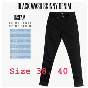 LuLaRoe Black Skinny Jeans -